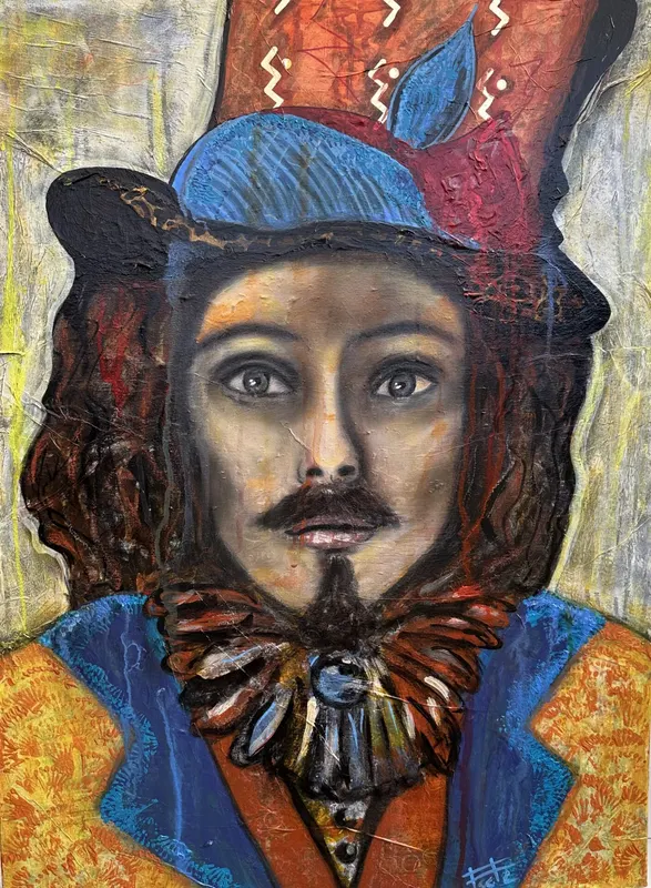 DESPRT 25, Acryl op canvas