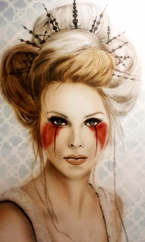 HC3, Acryl op airbrushpapier